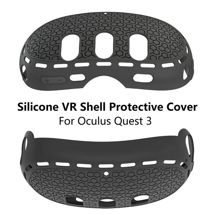 9-Piece Accessory Kit for Meta Quest 3: Head Strap, EVA Storage Case, Silicone Handle Covers, and More