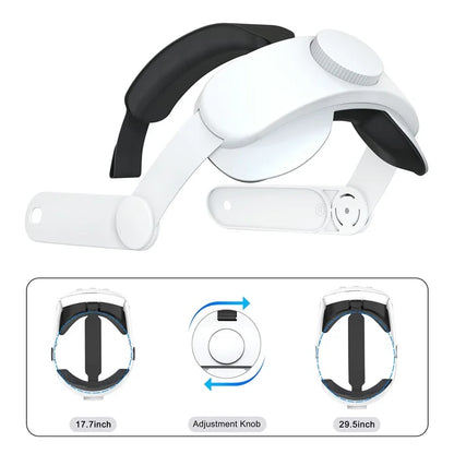 9-Piece Accessory Kit for Meta Quest 3: Head Strap, EVA Storage Case, Silicone Handle Covers, and More