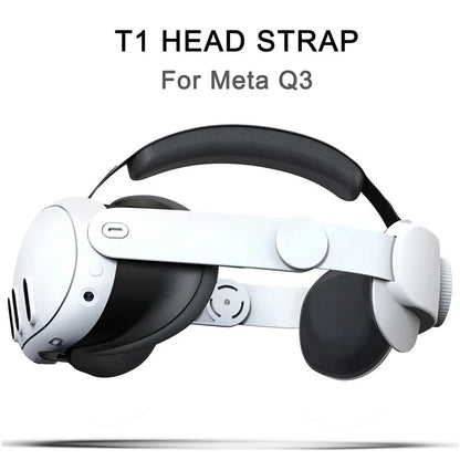 9-Piece Accessory Kit for Meta Quest 3: Head Strap, EVA Storage Case, Silicone Handle Covers, and More