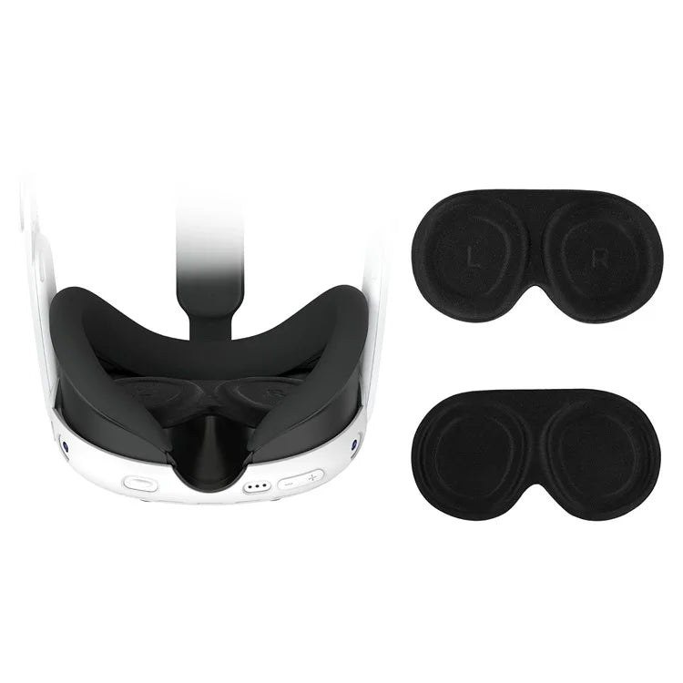 9-Piece Accessory Kit for Meta Quest 3: Head Strap, EVA Storage Case, Silicone Handle Covers, and More