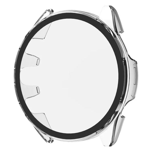 For Garmin Forerunner 165 Watch Case Hard PC Cover with Tempered Glass Screen Protector