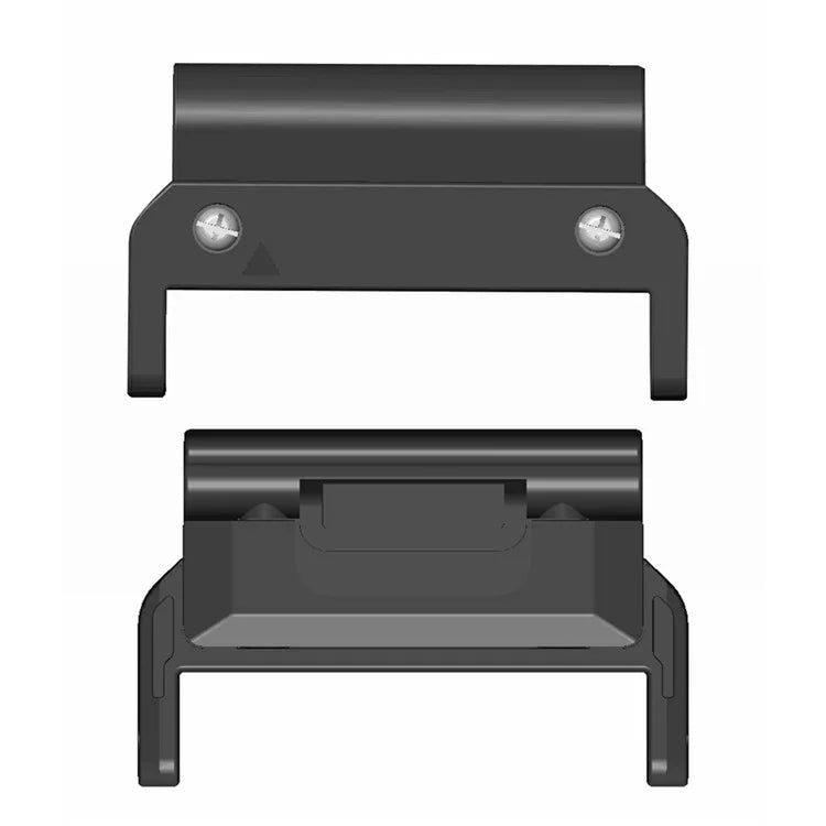 1 Pair PC Connector for Garmin Smart Watch 20mm Watch Strap Connection Adapter