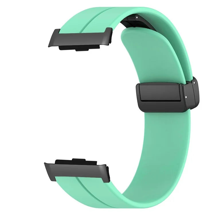 For Huawei Watch D Strap Replacement Soft Silicone Watch Strap with Magnetic Folding Buckle