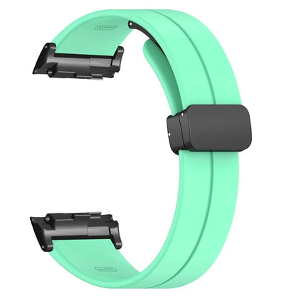 For Huawei Watch D Strap Replacement Soft Silicone Watch Strap with Magnetic Folding Buckle