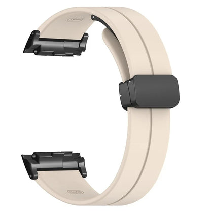 For Huawei Watch D Strap Replacement Soft Silicone Watch Strap with Magnetic Folding Buckle