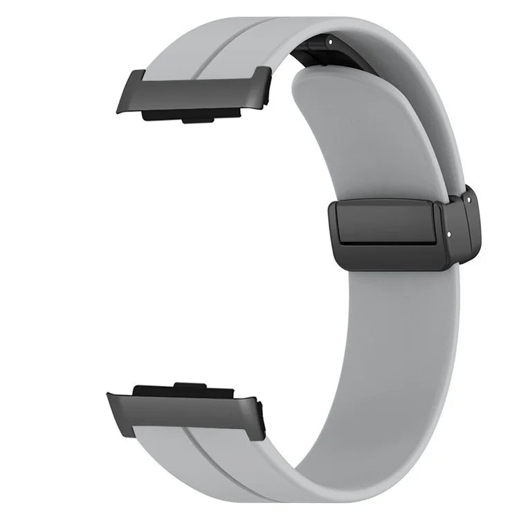 For Huawei Watch D Strap Replacement Soft Silicone Watch Strap with Magnetic Folding Buckle