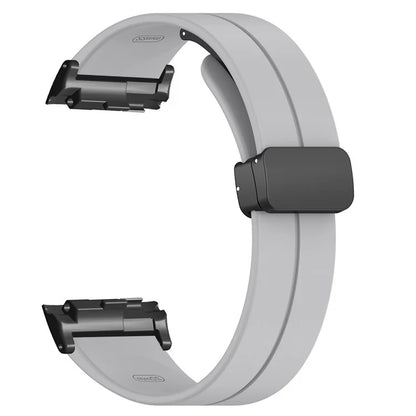 For Huawei Watch D Strap Replacement Soft Silicone Watch Strap with Magnetic Folding Buckle