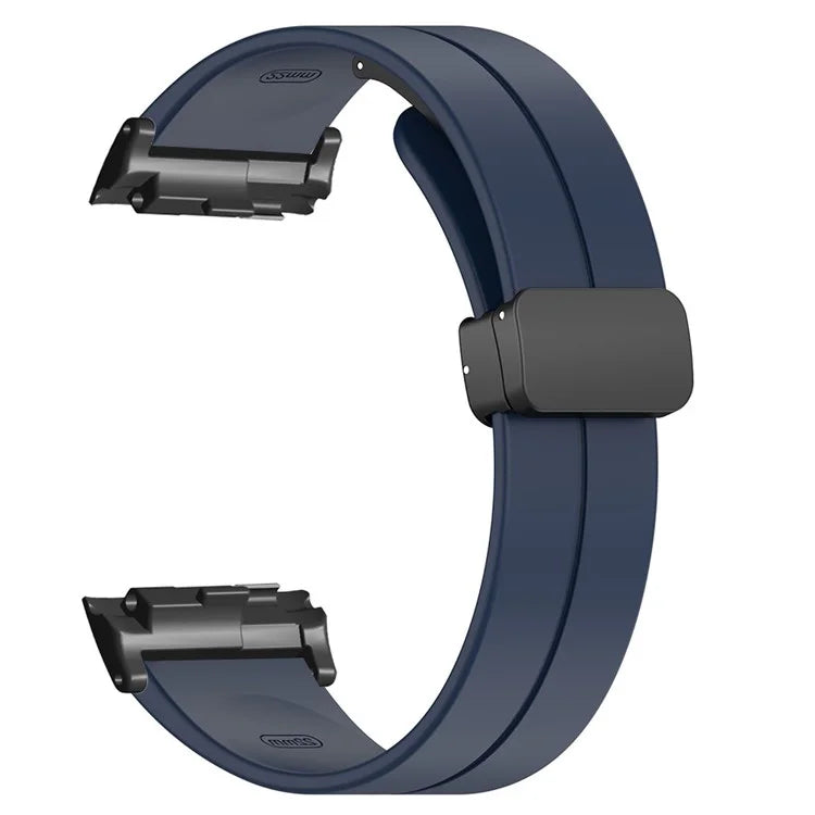 For Huawei Watch D Strap Replacement Soft Silicone Watch Strap with Magnetic Folding Buckle