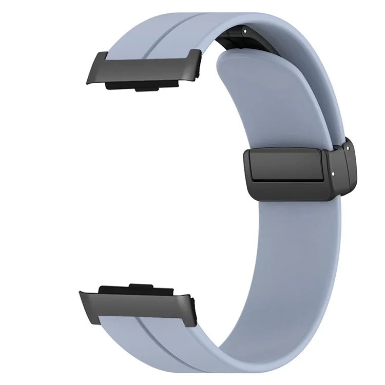 For Huawei Watch D Strap Replacement Soft Silicone Watch Strap with Magnetic Folding Buckle