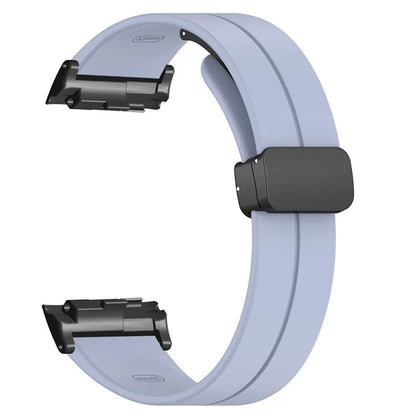 For Huawei Watch D Strap Replacement Soft Silicone Watch Strap with Magnetic Folding Buckle
