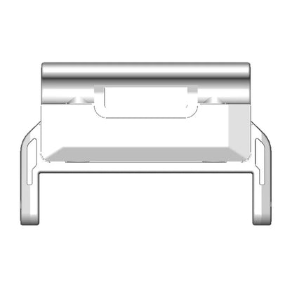 1 Pair For Garmin Fenix 7 22mm PC Watch Strap Connection Adapter Connector