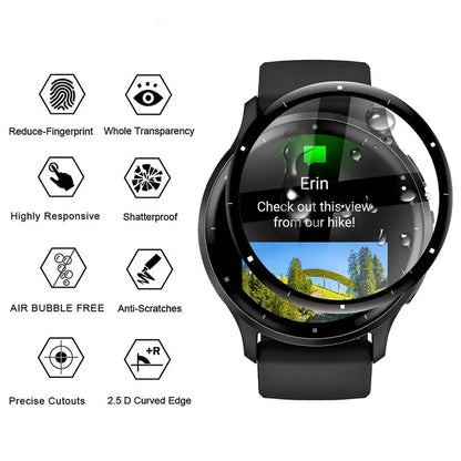 For Garmin Venu 3 Dustproof 3D Curved Film High Touch Sensitive PET Watch Screen Protector