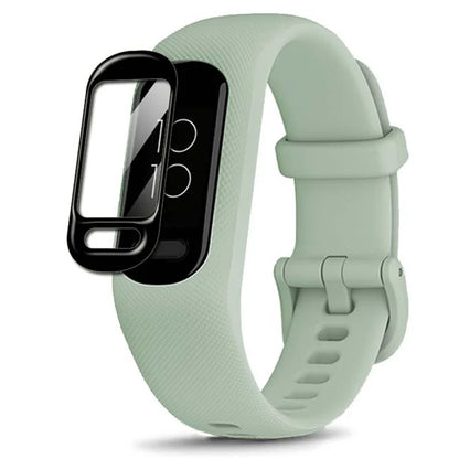 1Pc For GarminSmart 5 3D Curved Anti-scratch Watch Screen Protector HD Clear Black Edge PET Film