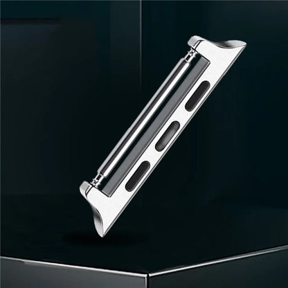 1 Pair Stainless Steel Adapter for Apple Watch Series 9 8 7 41mm / 6 5 4 SE (2023) SE (2022) SE 40mm / 3 2 1 38mm , 22mm Watch Strap Connector