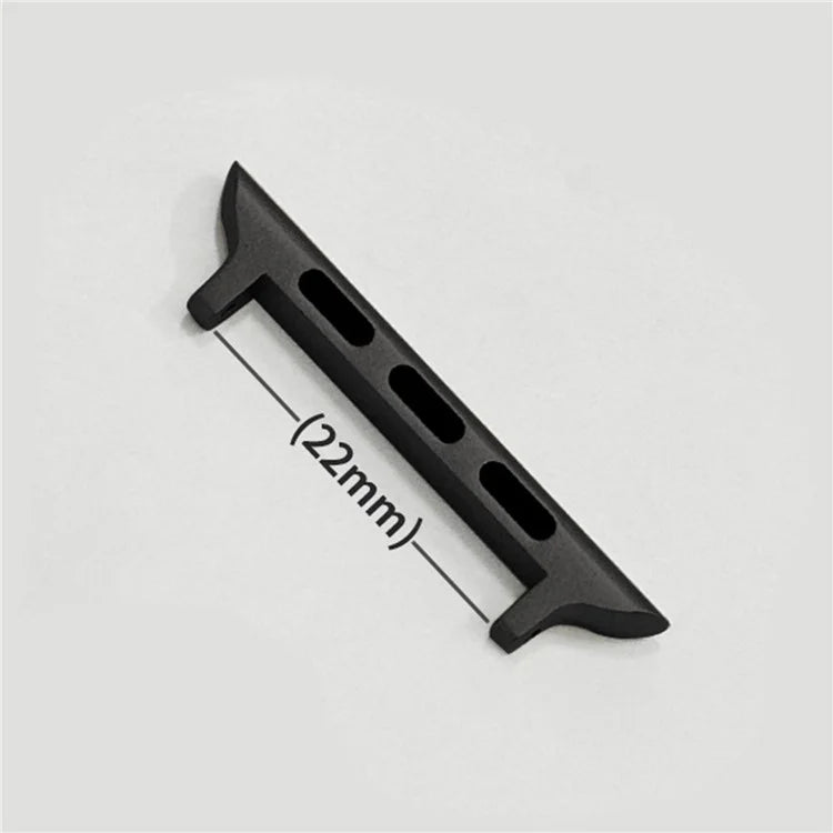 1 Pair Stainless Steel Adapter for Apple Watch Series 9 8 7 41mm / 6 5 4 SE (2023) SE (2022) SE 40mm / 3 2 1 38mm , 22mm Watch Strap Connector