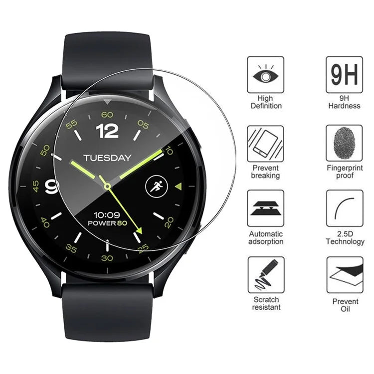 3Pcs for Xiaomi Watch 2 Screen Protector Flexible TPE HD Clear Anti-Scratch Film