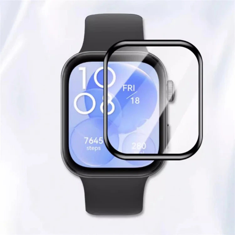 For Huawei Watch Fit 3 Anti-Scratch Film TPU 3D Smartwatch Screen Protector