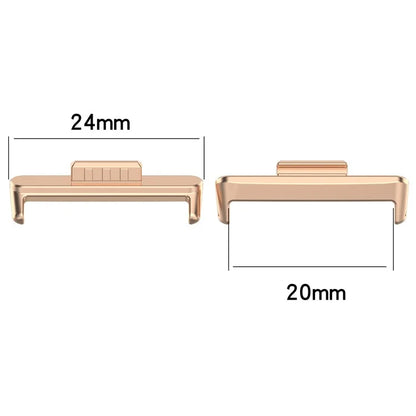 1 Pair for Huawei Watch Fit 3 Watch Strap Connector 20mm Wrist Band Metal Adapter