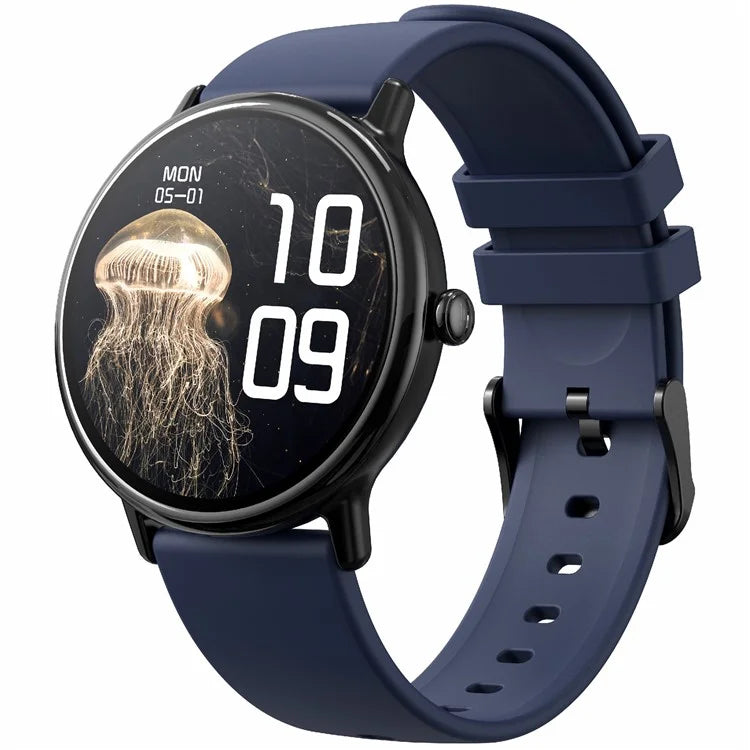 Y86 Sports Smart Watch 1.43-inch AMOLED Screen Heart Rate Blood Oxygen Monitor, Silicone Strap