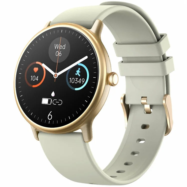 Y86 Sports Smart Watch 1.43-inch AMOLED Screen Heart Rate Blood Oxygen Monitor, Silicone Strap
