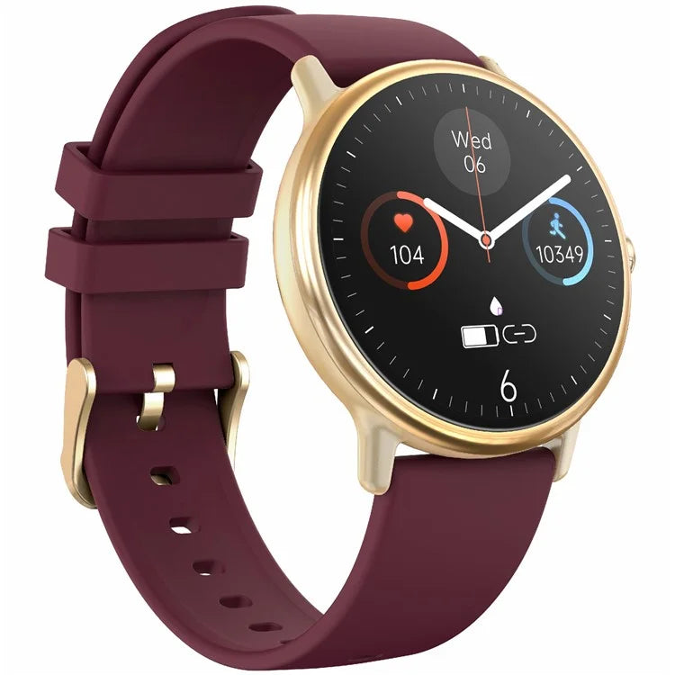 Y86 Sports Smart Watch 1.43-inch AMOLED Screen Heart Rate Blood Oxygen Monitor, Silicone Strap