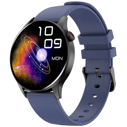 Y85 Round Smart Watch Bluetooth Call Music Heart Rate Body Temperature Health Monitoring Sports Watch