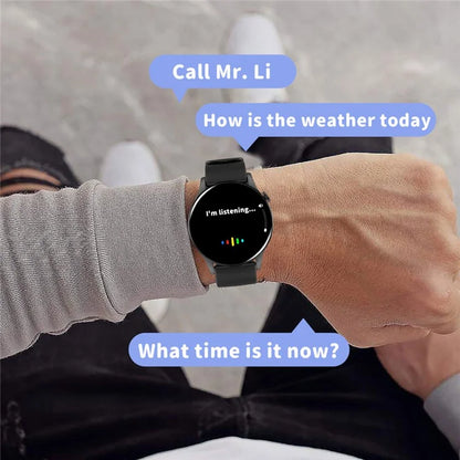 Y85 Round Smart Watch Bluetooth Call Music Heart Rate Body Temperature Health Monitoring Sports Watch