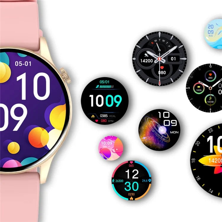 Y85 Round Smart Watch Bluetooth Call Music Heart Rate Body Temperature Health Monitoring Sports Watch
