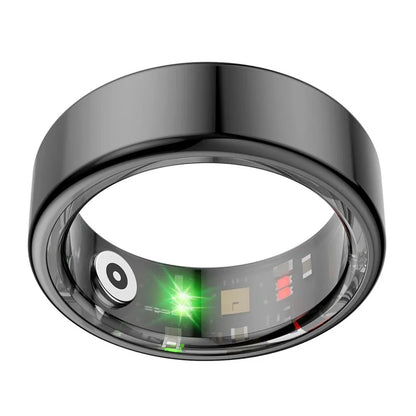 S9Ring Health Monitoring Metal Smart Ring Multifunction Bluetooth Finger Ring