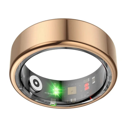 S9Ring Health Monitoring Metal Smart Ring Multifunction Bluetooth Finger Ring