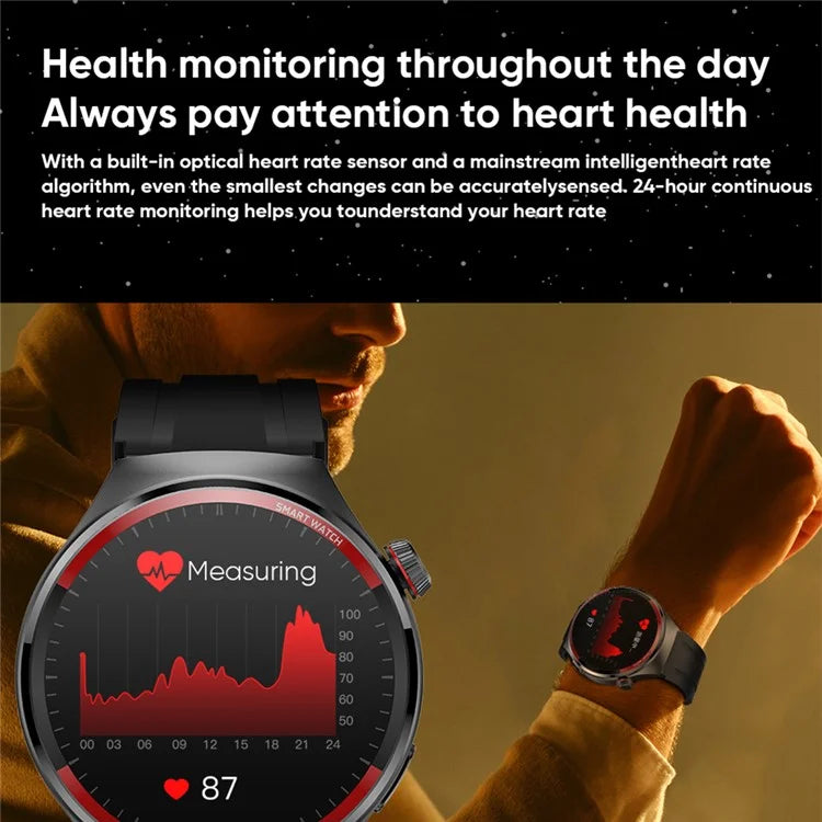 MT78 1.43-inch AMOLED Smart Watch Bluetooth Calling Heart Rate Blood Pressure Monitoring Sports Watch