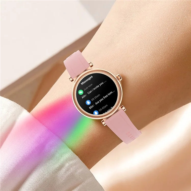 CF37 Women Smart Watch Menstrual Cycle Reminder Health Monitoring Bluetooth Call Smart Bracelet