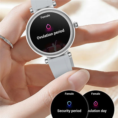 CF37 Women Smart Watch Menstrual Cycle Reminder Health Monitoring Bluetooth Call Smart Bracelet