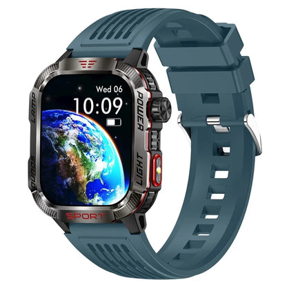 HT29 Banknote Detection Flashlight Compass Altitude Test Smart Watch Health Monitoring Waterproof Sports Watch