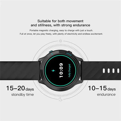 Z123 Smart Watch 1.52-inch Multiple Sports Mode Health Monitor Bluetooth Call Wristwatch