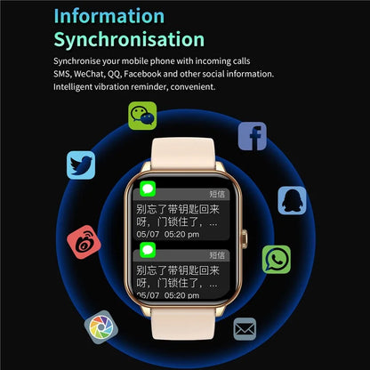 CY13 1.9 inch HD Screen Bluetooth Call Smart Watch Heart Rate Health Monitoring Sports Watch