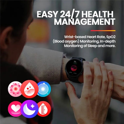 ZEBLAZE Btalk 3 Plus 1.39-inch Bluetooth Call Smart Watch Heart Rate Monitor Sports Bracelet