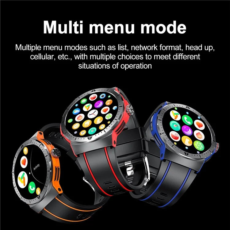 HK52 1.43-inch AMOLED Screen Bluetooth Call Smart Watch Multiple Sports Mode Bracelet