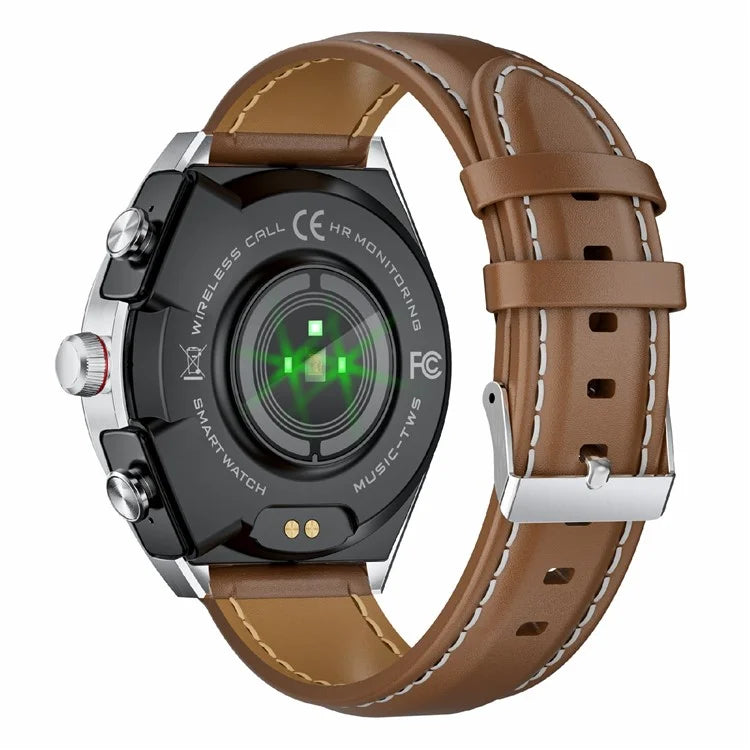GT95 Smart Watch Earphone Bluetooth Call 1.53 inch Screen Fitness Tracker Heart Rate Monitor