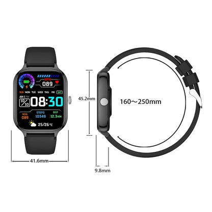 Z49 gtS4 2.01-inch Screen Smart Watch Bluetooth Call Heart Rate Sleep Health Monitoring Sports Watch