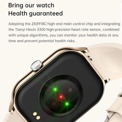 Z49 gtS4 2.01-inch Screen Smart Watch Bluetooth Call Heart Rate Sleep Health Monitoring Sports Watch