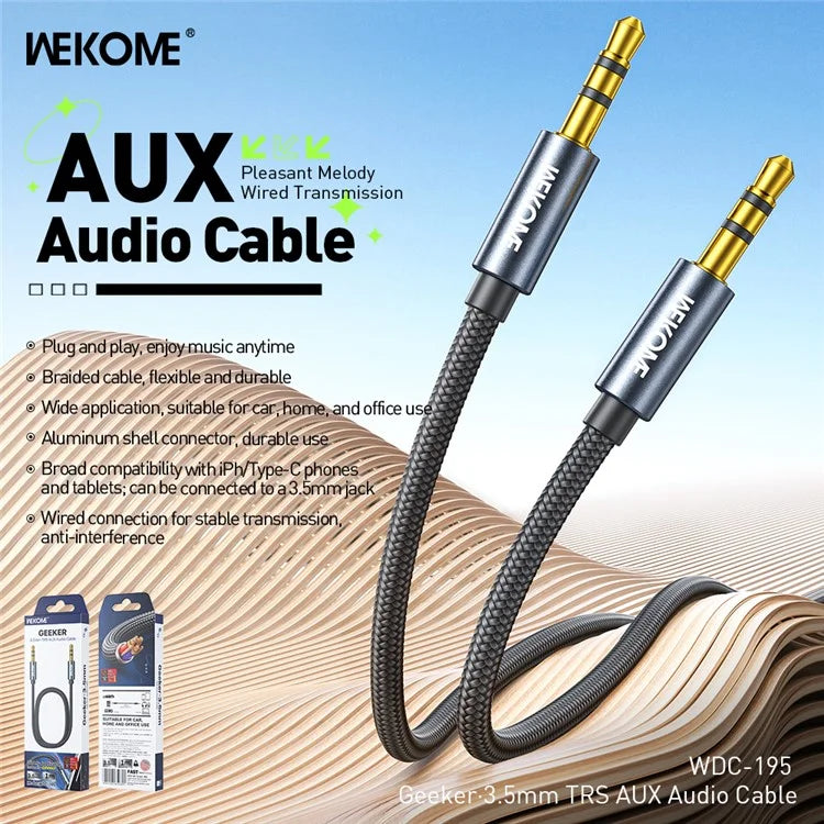WEKOME WDC-195 3.5mm AUX Audio Cable