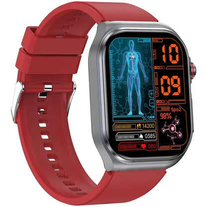 ET585 Smart Watch SOS Emergency Call ECG Function Bracelet with Silicone Strap