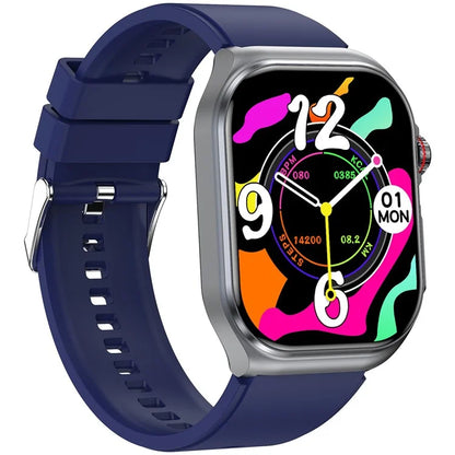 ET585 Smart Watch SOS Emergency Call ECG Function Bracelet with Silicone Strap