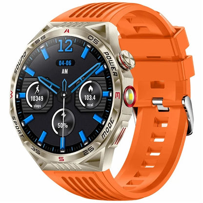 HT28 1.85 inch Screen Smart Watch Bluetooth Call Bracelet with Compass, Flashlight Function