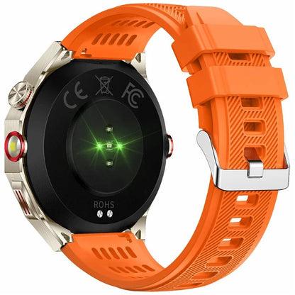 HT28 1.85 inch Screen Smart Watch Bluetooth Call Bracelet with Compass, Flashlight Function