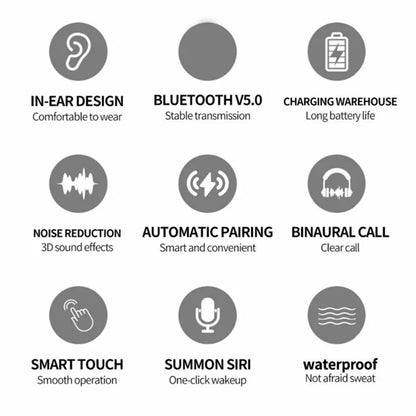 L890 2-In-1 Smart Watch Bluetooth Earphone Headset Fitness Tracker