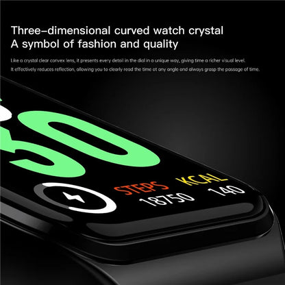 C82 1.47-inch Smart Watch Heart Rate Blood Pressure Body Temperature Health Monitoring Sports Bracelet