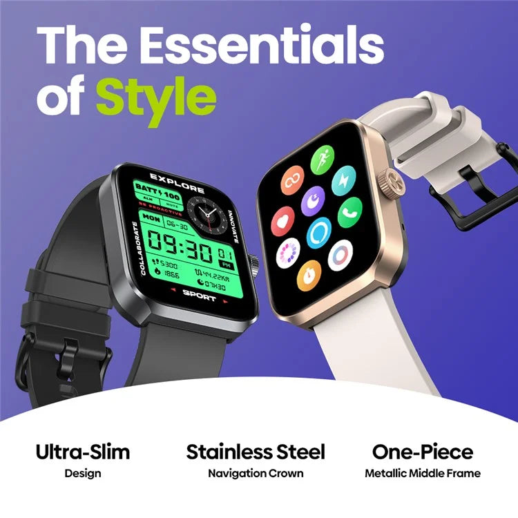 ZEBLAZE Beyond 3 Plus 1.78-inch AMOLED Screen Bluetooth Call Smart Watch Health Monitoring Sports Watch
