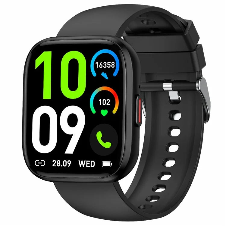 P114 1.85-inch Screen Bluetooth Call Smart Watch Heart Rate Health Monitoring Stylish Sports Watch